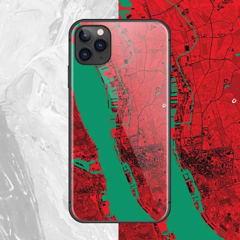Чехол-накладка для iPhone SE 6 6s 7 8 plus X XR XS 11 12 mini Pro Max s из закаленного стекла | Мобильные