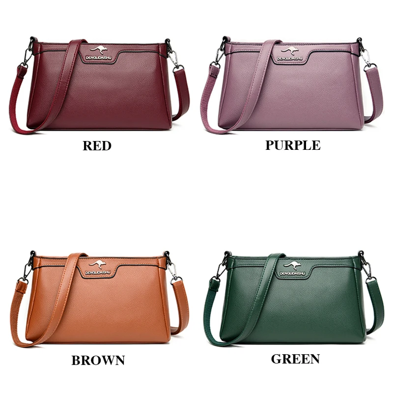 Fashion Ladies Hand Crossbody Bags for Women Famous Brand Leather Shoulder Bag Female New Luxury Handbags Women Bags Designer