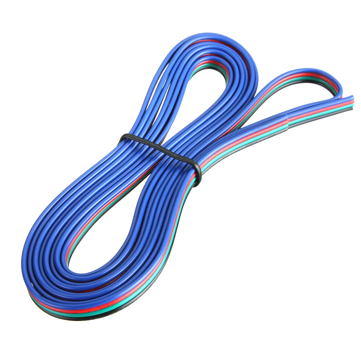 4 Pin удлинитель провода Соединительный кабель для RGB Светодиодные полосы света 1 м 2 м 300 см 10 м 20 м 30 м 50 м 100 м электрические провода