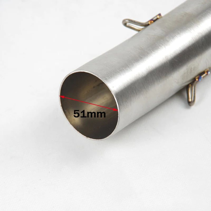 

Modified Exhaust Mid Link Pipe Escape Middle Connect Tube Slip On Duke 390 Motorcycle For Duke 125 250 390 rc390 2017 2018 2019