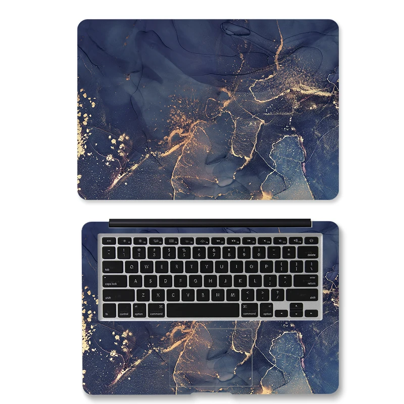 

laptop skins Colorful Marble Laptop sticker skin 11/12/13/14/15/16 inch for MacBook Air 11 Air 13.3 2020 Pro 13