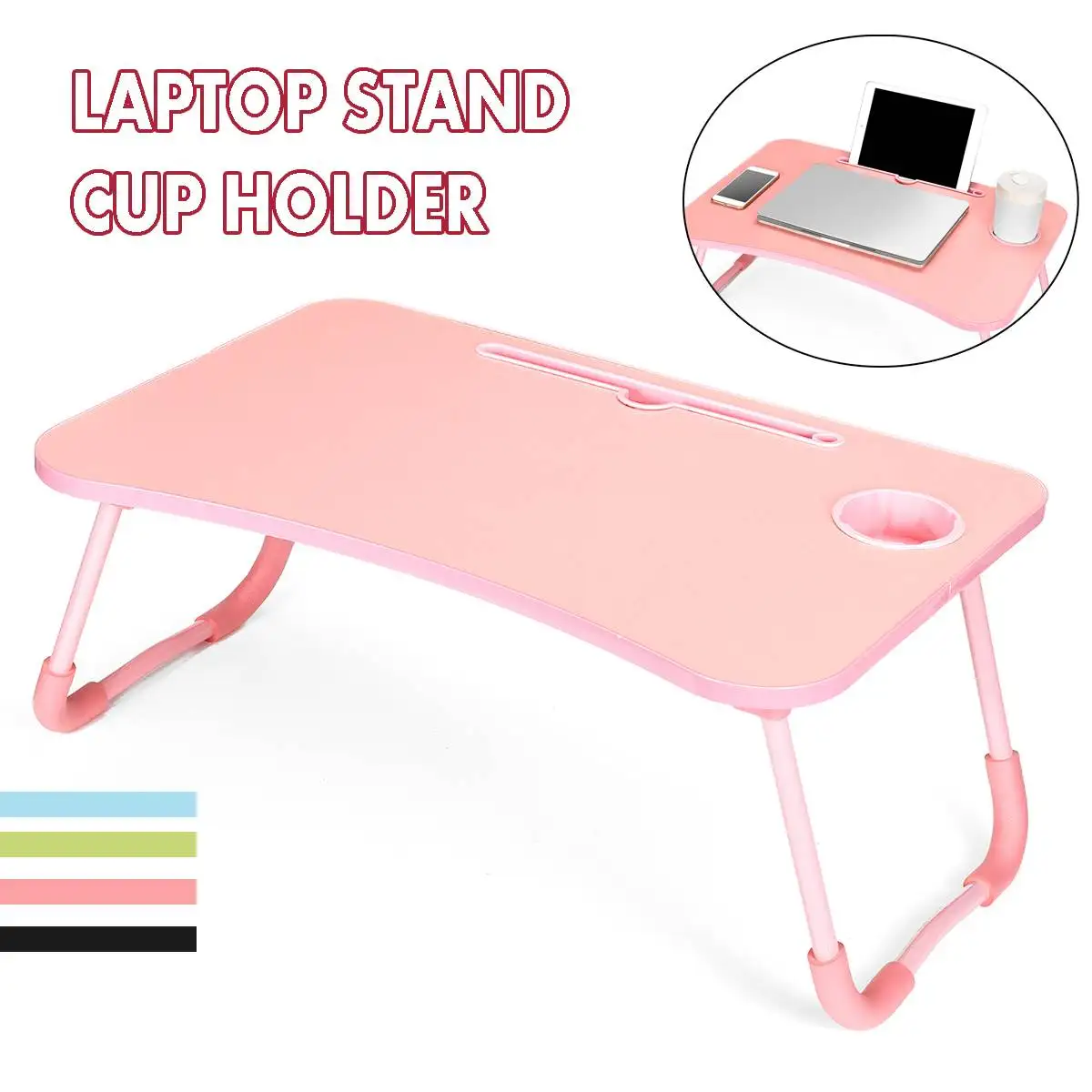 Prezzo Supporto Per Laptop Pieghevole Portatile Supporto Da Tavolo Da Studio Scrivania Per Computer Per Divano Letto Slot Per Tablet Per Notebook Supporto Da Tavolo Per Tè