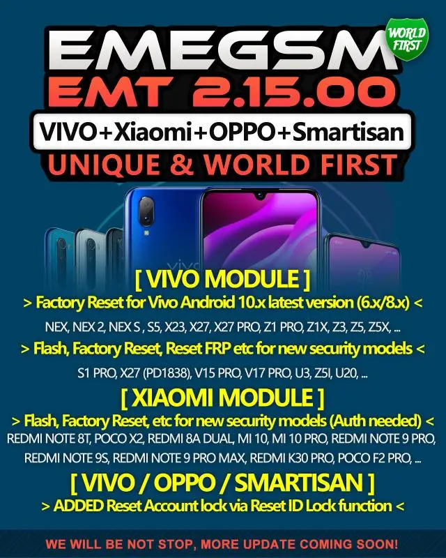 EMT EME Mobile Tool стандартная лицензия (BST DONGLE обновленная версия) для China мобильный