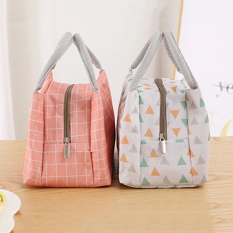 Контейнер для хранения закусок сумка тоут Портативный Ланч бокс столовая посуда