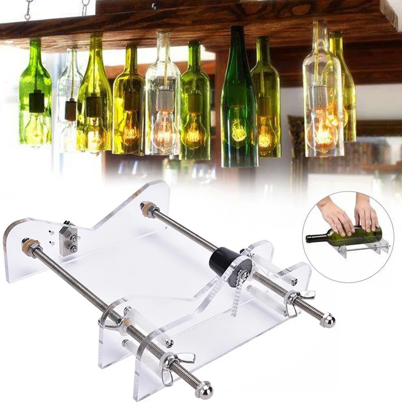

1 Pcs Glass Wine Beer Bottle Cutter Machine Effective Craft Cutting Tool DIY Recycle Decoration In Stock
