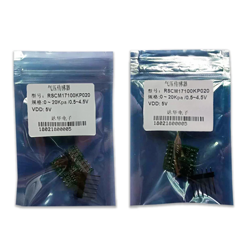 

Air pressure sensor module: positive 20-0kpa "ADC read" air pressure measurement air pipe has routines