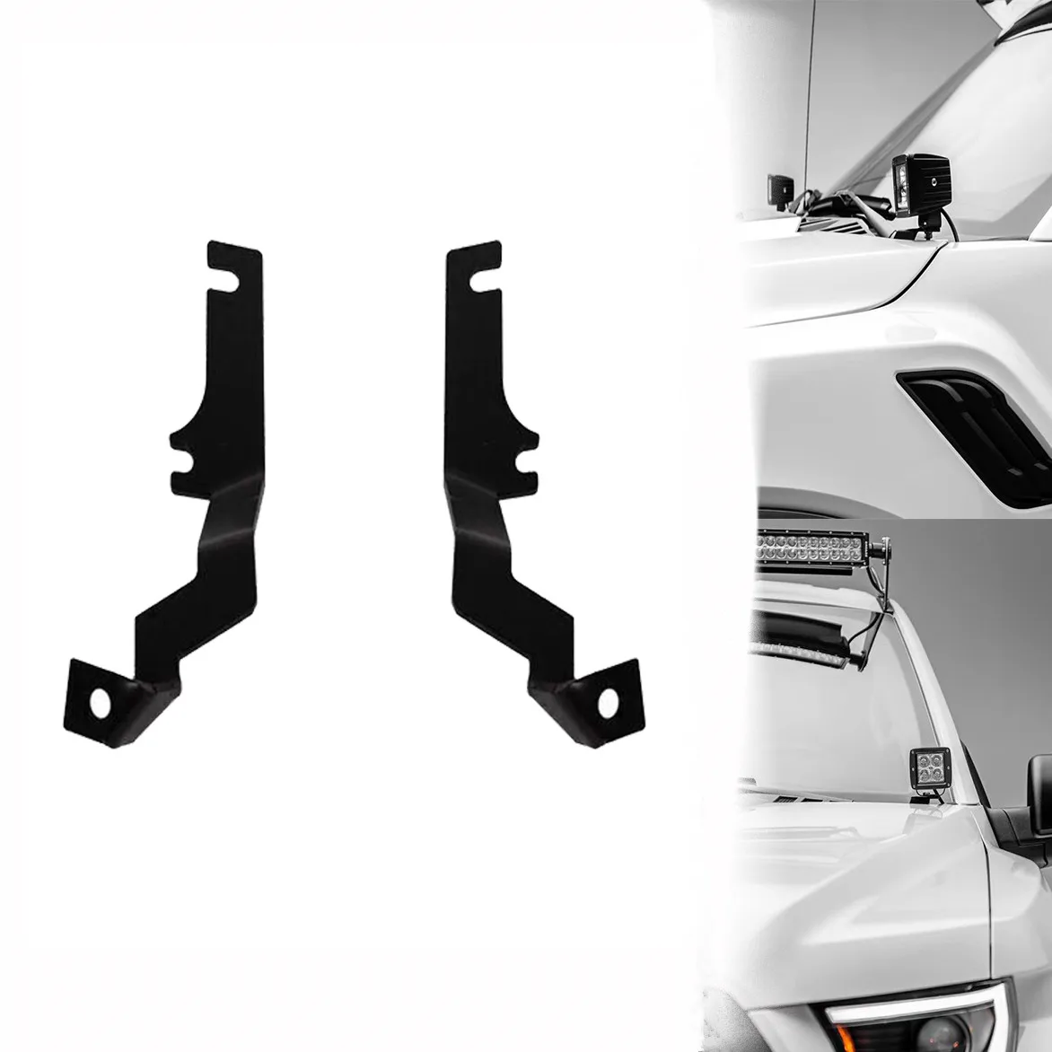 

Автомобильный кронштейн f104 для Ford F150 Raptor2015-2018, простая установка, оригинальное положение винта автомобиля, может вместить 2 светодиодных лампы lantsun