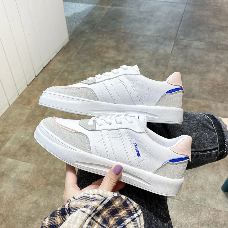 

2021 spring hot style small white shoes women's shoes 2020 new white shoes wild sports and leisure ins street fashion shoes