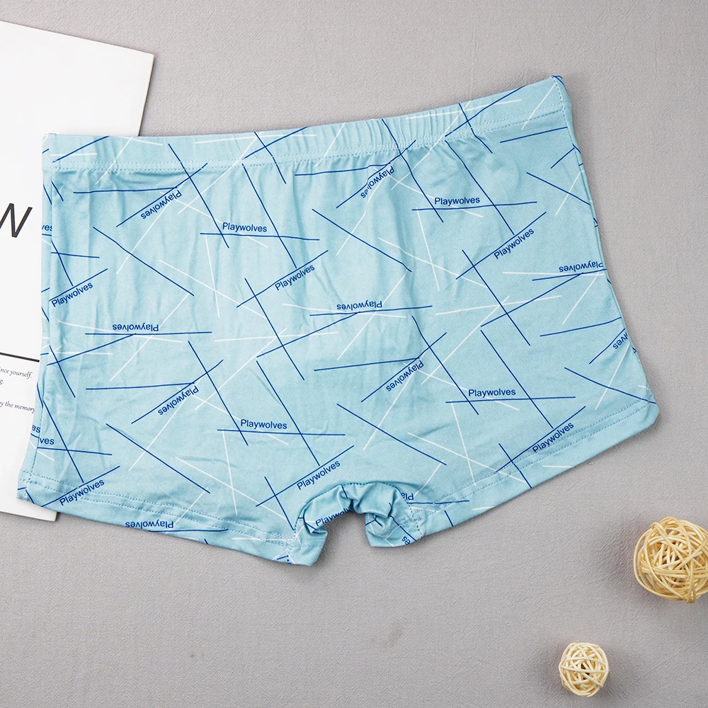 7Pcs/Lot Mens Boxers Colorful Cotton Male Briefs Solid Flexible Boxershorts Pure Color Pants Mens Seamless Underwear