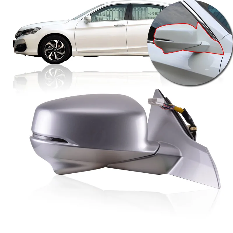 CAPQX 18 провод с camere электрическое складное боковое зеркало для ACCORD 2014 2015 2016