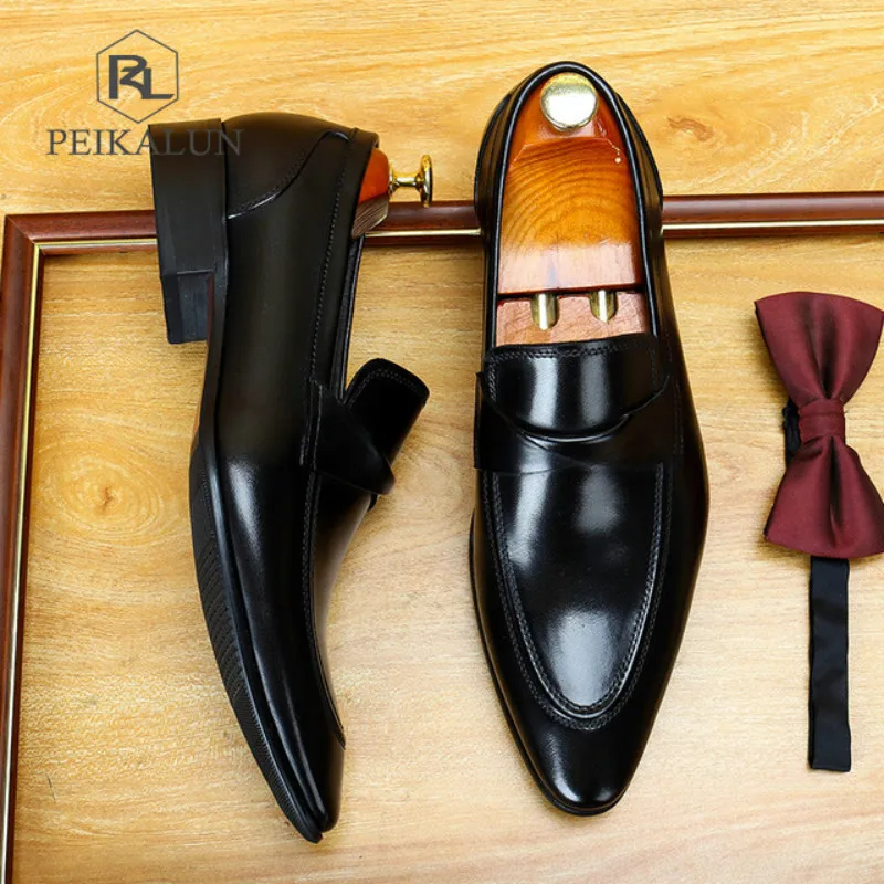 2021 летние официальные туфли мужские брендовые итальянские модные классические