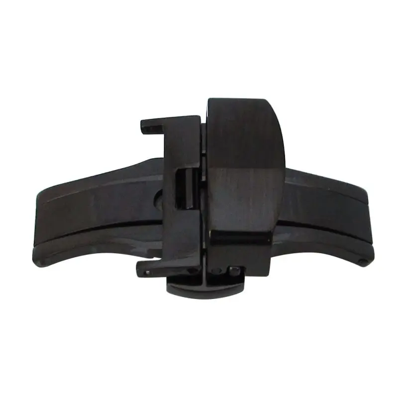 Хорошая бабочка ремешки для часов две кнопки раза ремешок Застежка 16/18/20 мм/22 мм/24