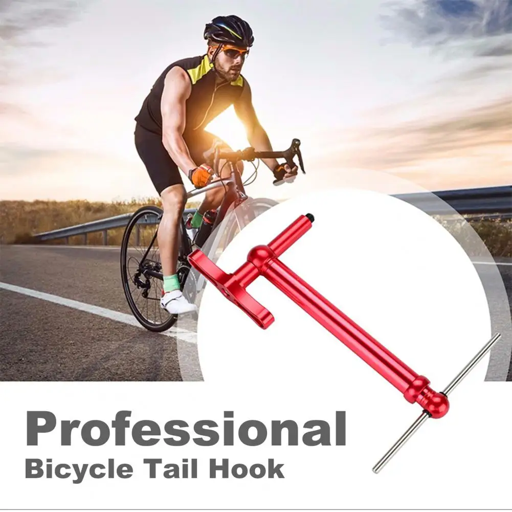 

Professional Tail Hook Correction Tool Reliable Bicycle Tail Hook Repair Tool Derailleur Hanger Alignment Gauge for Road Bike