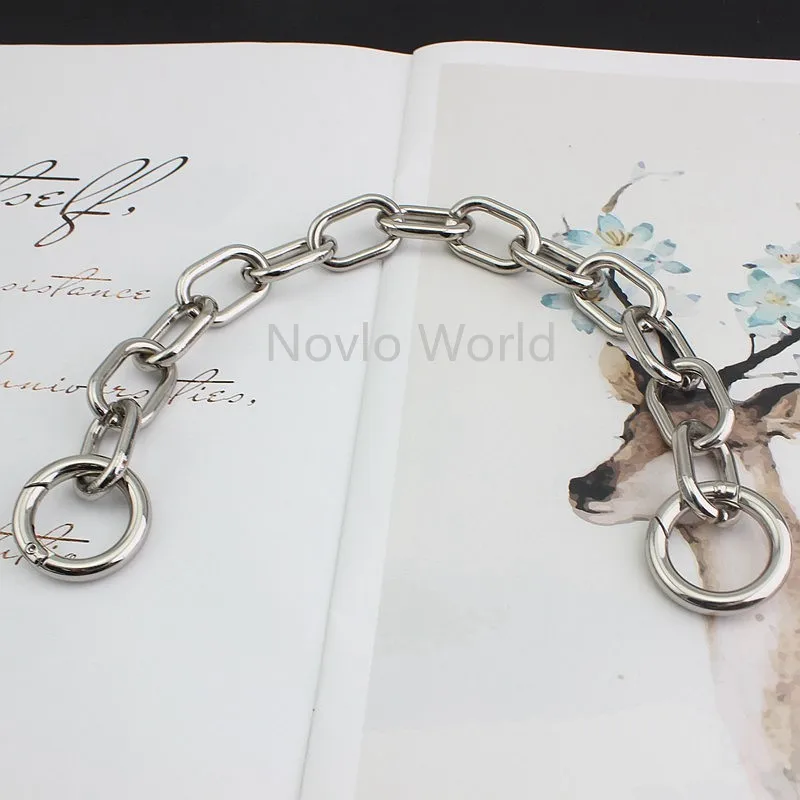 1 шт. тест 30 см серебряная Фотогалерея с 20 мм пружинными кольцами ручка цепи