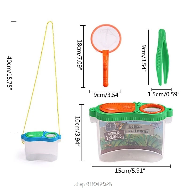 

Portable Insect Observer Child Magnifier Toy Observation Box Children Outdoor Experiment Exploration Equipment N16 20 Dropship