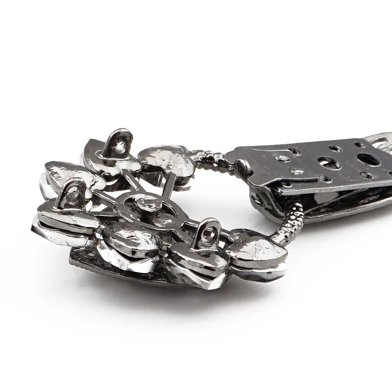 1 шт. набор шнеков из сплава с пряжкой утиного клюва швейные пуговицы со стразами