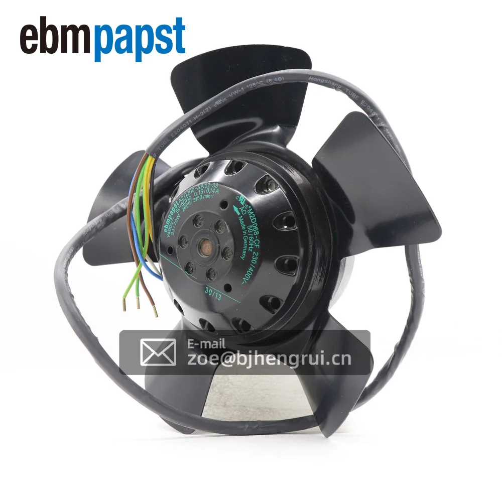 A2D200-AA02-33 ebm original motor cooling fan 50Hz/2750r/min authentic | Обустройство дома
