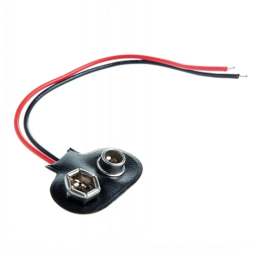 Зажим держатель для аккумулятора 9 В 10 шт. в упаковке|battery arduino|arduino batteryclip 9v |