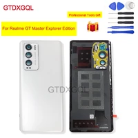 new rear battery glass back door cover for oppo realme gt master explorer edition housing mobile phone case replace repair parts