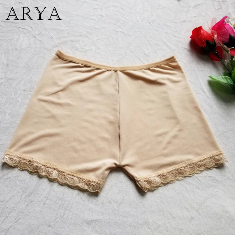 Женские кружевные шорты Arya удобные дышащие с бедрами нижнее белье короткие