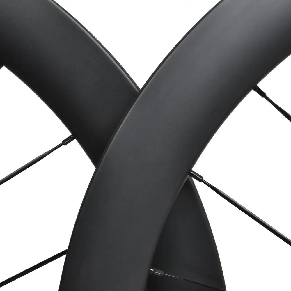 Полный углеродный 23 широкоугольный 55 мм висячий под дисковый тормоз бескамерная