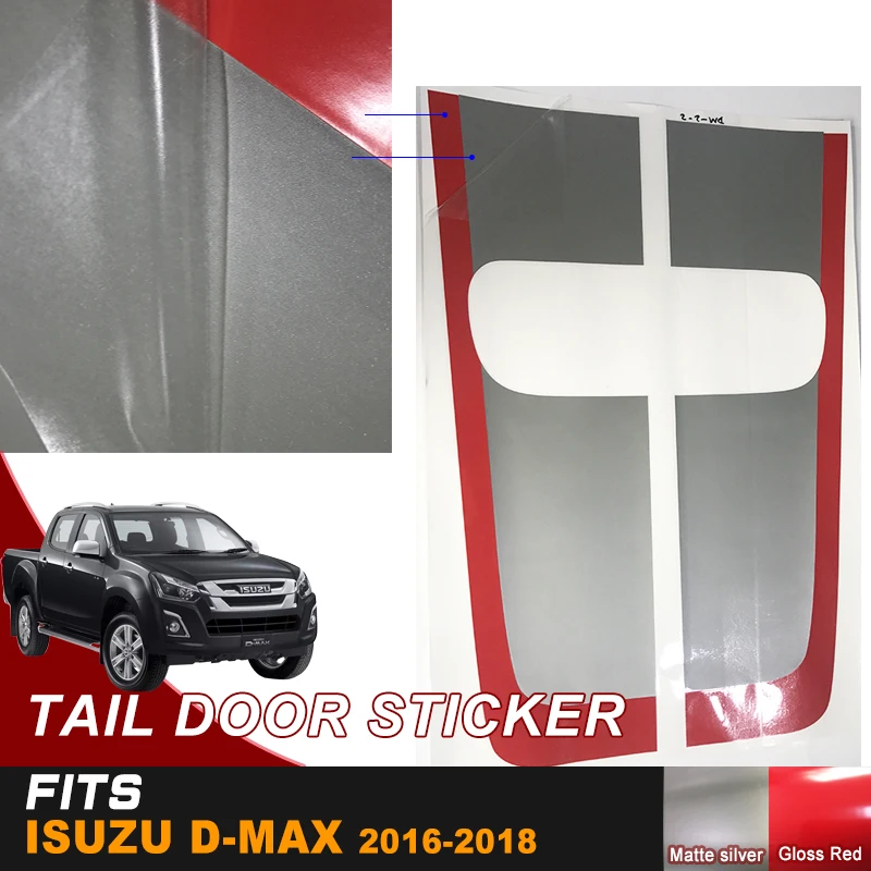 Наклейка для автомобиля с задними воротами внедорожная наклейка два цвета