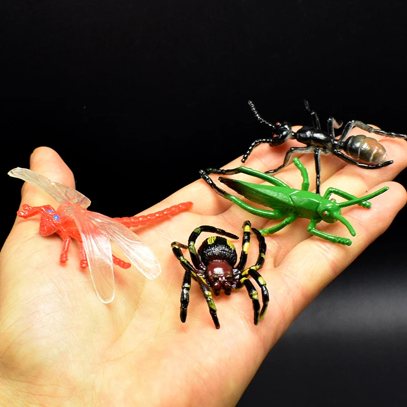 

12 Kinds the caterpillar crawling spider centipede mantis insects animals trick trick those trick toys