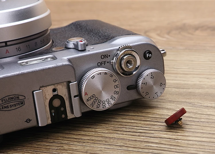 Деревянная вогнутая поверхность кнопка спуска затвора для Fujifilm X100F XT30 20 XPRO2XE3 M10P Fuji X100F