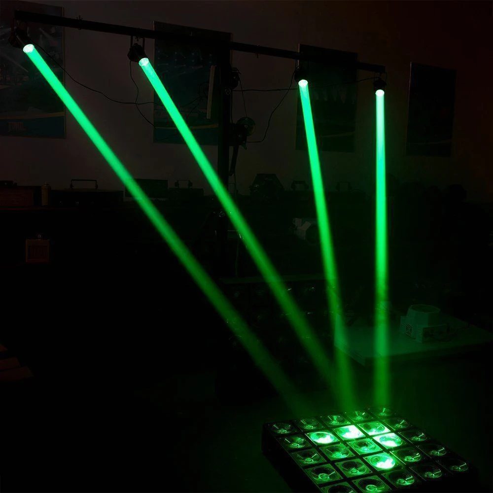 1 Вт RGB Светодиодный точечный светильник s-образный для диджея дискотевечерние
