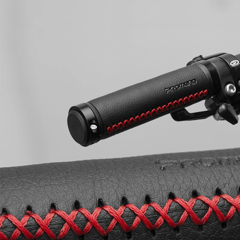 Велосипедные ручки из волокнистой кожи для горного велосипеда скутера ручка