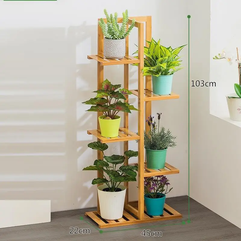 MODEL J Крытый Escalera Mueble деревянные полки для Жардин Estanteria Para Plantas Dekoration открытый балкон Цветочная полка завод стенд - Цвет: MODEL J