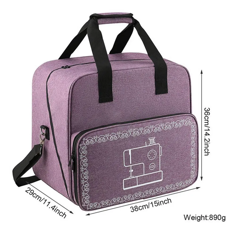 

Sewing Machine Carrying Bag Portable Carrying Oxford ClothDustproof Sewing Machine Bag Storage Tote Travel Anti Scratch