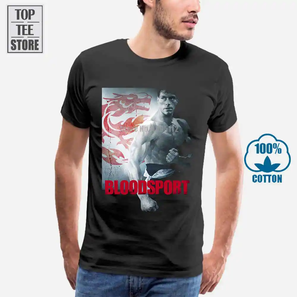 Постер из фильма кровоспорт Жан Клода Ван Дамм вер 2 Футболка размер S до 4Xl|t shirt|shirt