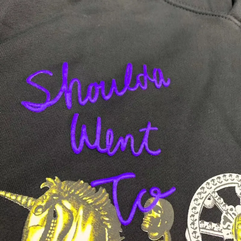 Толстовка с рисунком Тревиса Скотта плеча ездила в астромир высококачественный