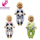 Одежда для куклы 43 см, одежда для куклы-единорога, платье, повязка на голову для куклы 18 дюймов, комплект одежды для куклы