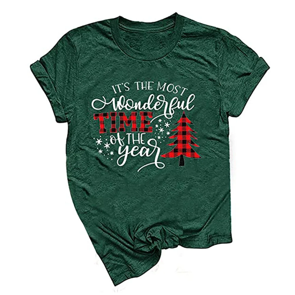 

Бренди Мэнди Рождество женские летние винтажные футболки с круглым вырезом с коротким рукавом оверсайз Топы Женская мода корейский стиль О...