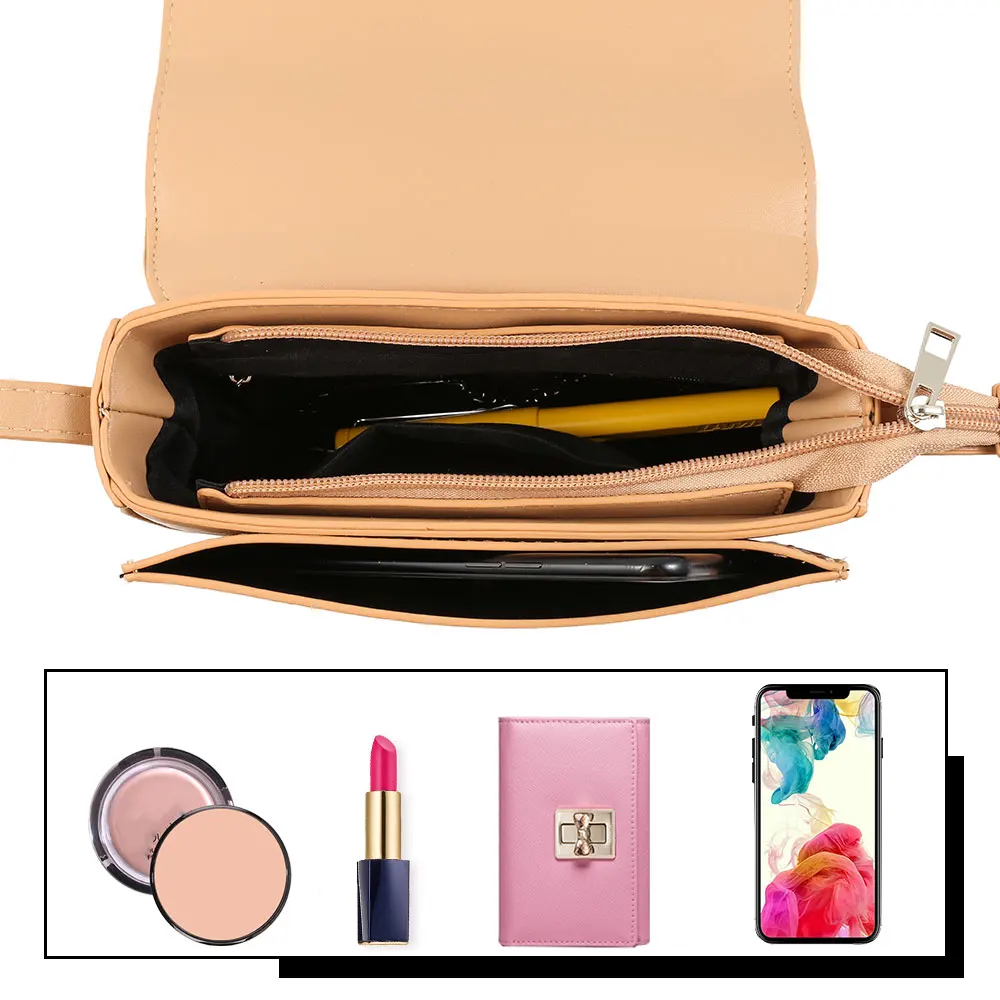 Модная новейшая дизайнерская женская маленькая сумка мессенджер мини через