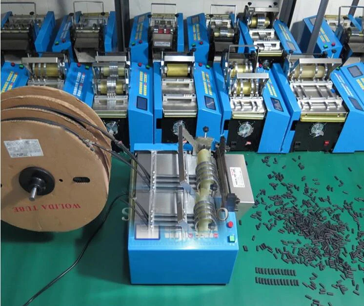 Машина для резки шлангов и кабелей новая автоматическая машинка термоусадочных