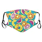 Унисекс на открытом воздухе с принтом защитная маска Анти-пыль крышка Многоразовые моющиеся милые уход за кожей лица фильтр с принтом из мультфильмов для взрослых Маска