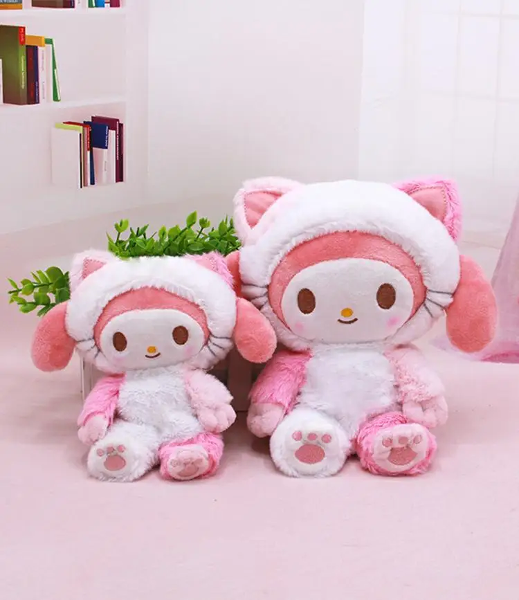 Япония горячий стиль Saniro hellokitty Cinnamoroll Мелодия пудинг собака мягкие животные бинарная звезда подарок на день рождения спокойная кукла