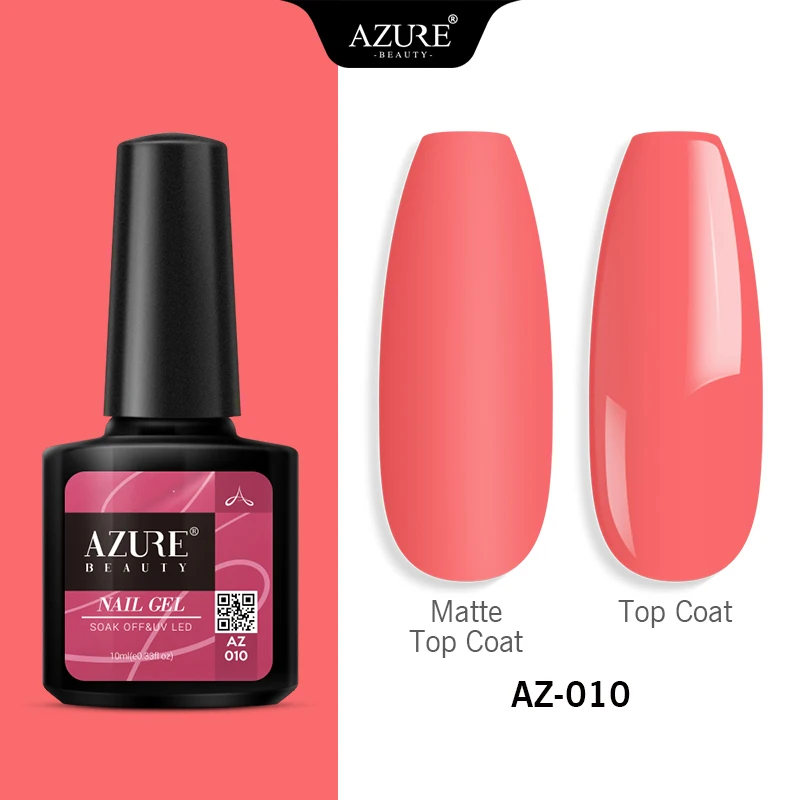 Azure beauty новейший Гель-лак для ногтей 10 мл замачивающийся Блестящий светодиодный Гель-лак для Ногтей Стойкий Гибридный лак Полупостоянный гель - Цвет: 10