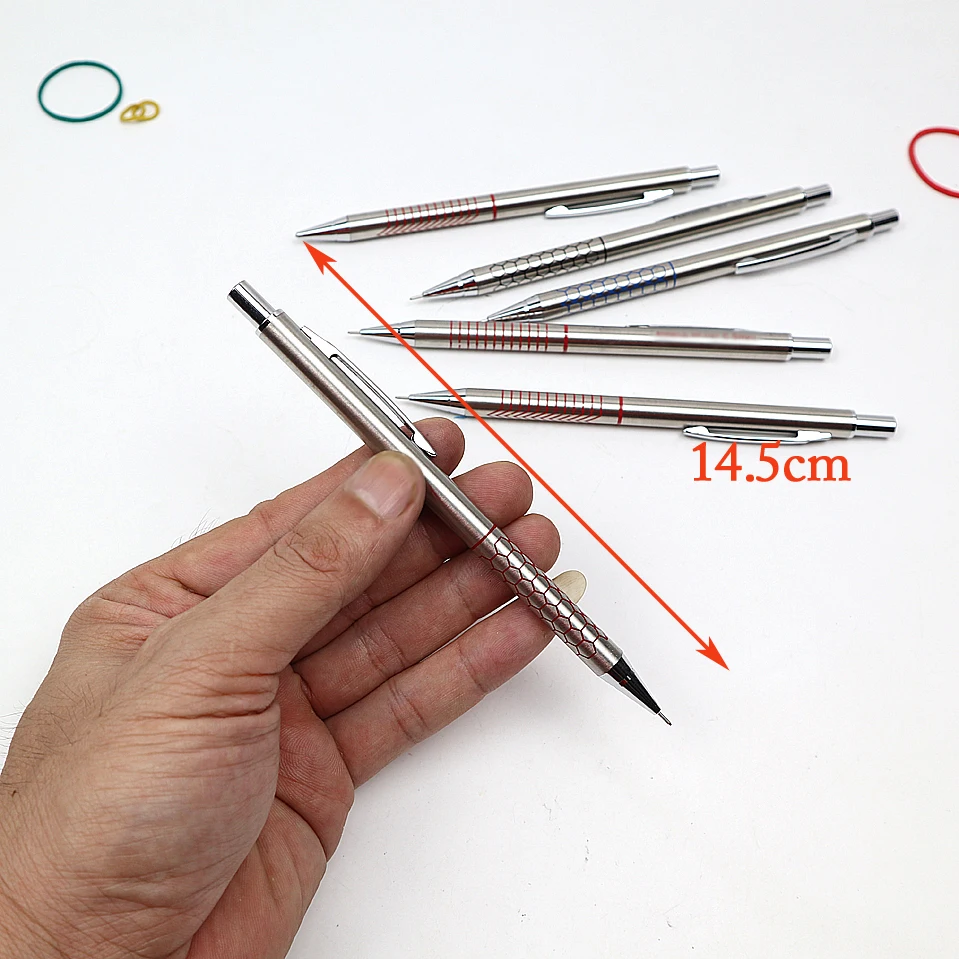 

l Mechanical Pencil 0.5mm/0.7mm/0.9mm High Quality Automatic Pencils Writing School Pencils Office Supplies 2pcs/lot