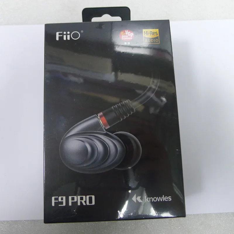 Наушники вкладыши FiiO F9 Pro + BTR3K внутриканальные гибридные наушники с поддержкой
