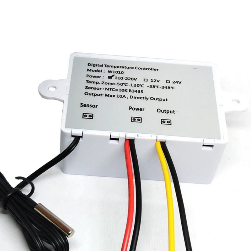 

Digital Display Thermostat High Precision Temperature Controller ABS + PCB Sale