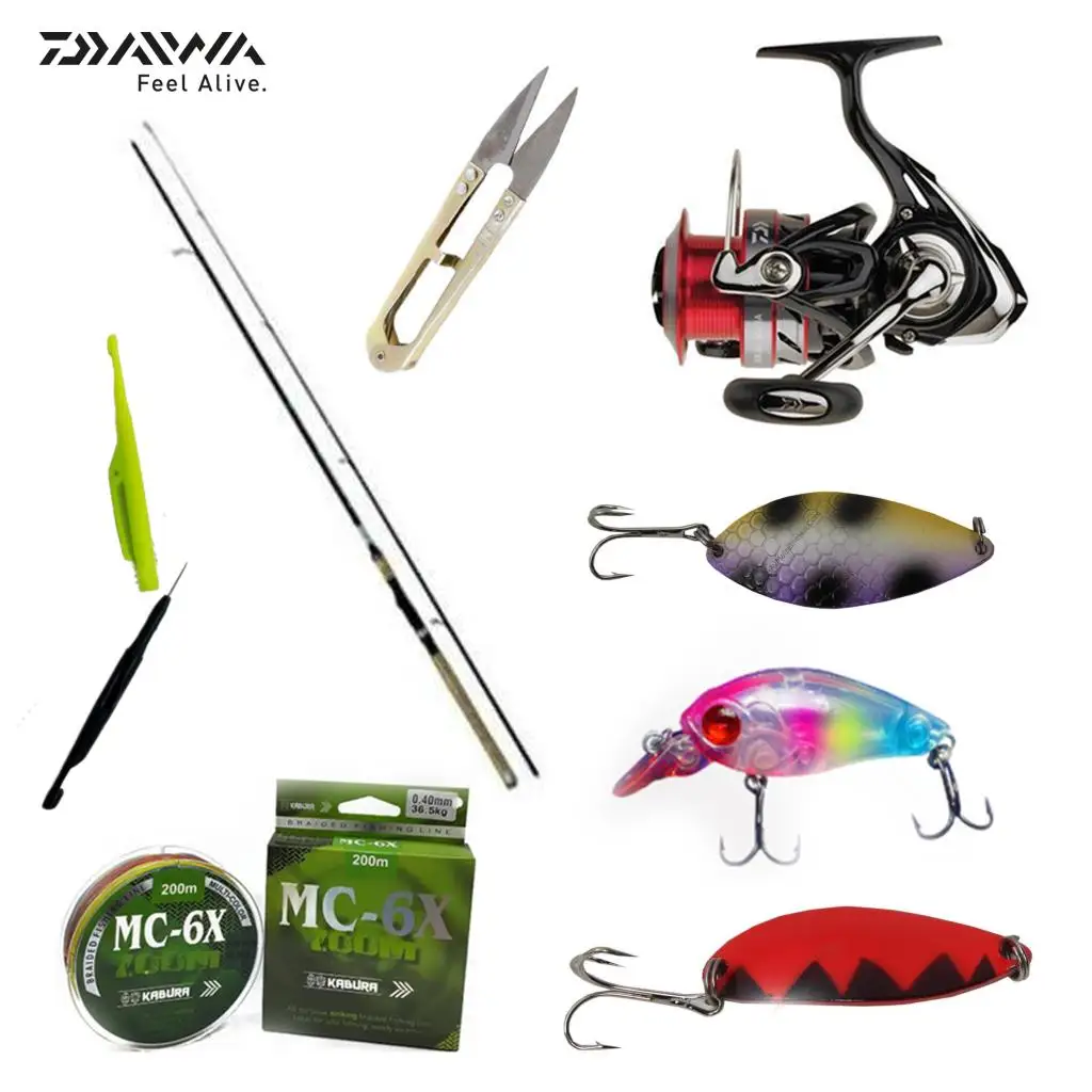 Набор спинов Daiwa Efsus 5 20 грамм LRF|Комбинации удочек| |