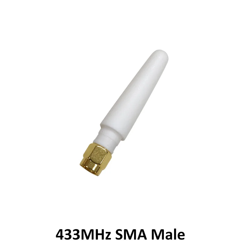 GRANDWISDOM 433mhz antenna 3dbi sma male lora antene pbx iot module lorawan signal receiver antena high gain