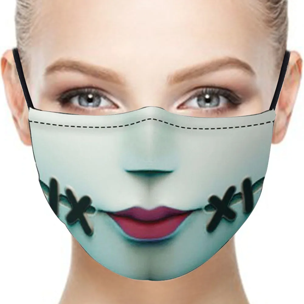 Лидер продаж забавные женские маски для взрослых с защитой лица