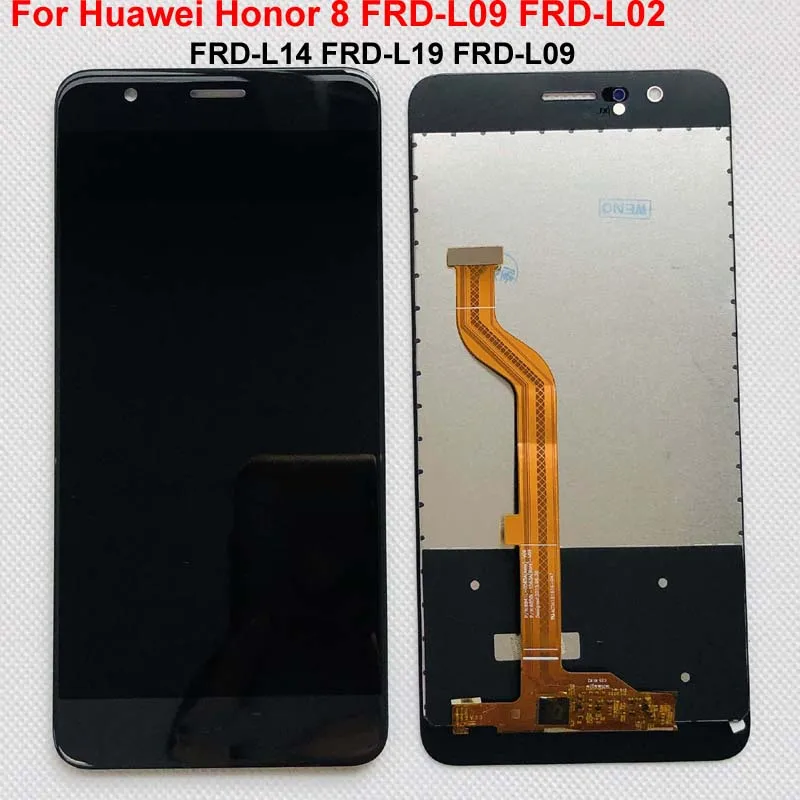 100% протестированный оригинальный для Huawei Honor 8 FRD L09 L02 L14 L19 ЖК дисплей с сенсорным