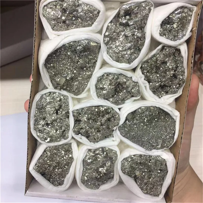 

Комплект природного пирита Sisterstone