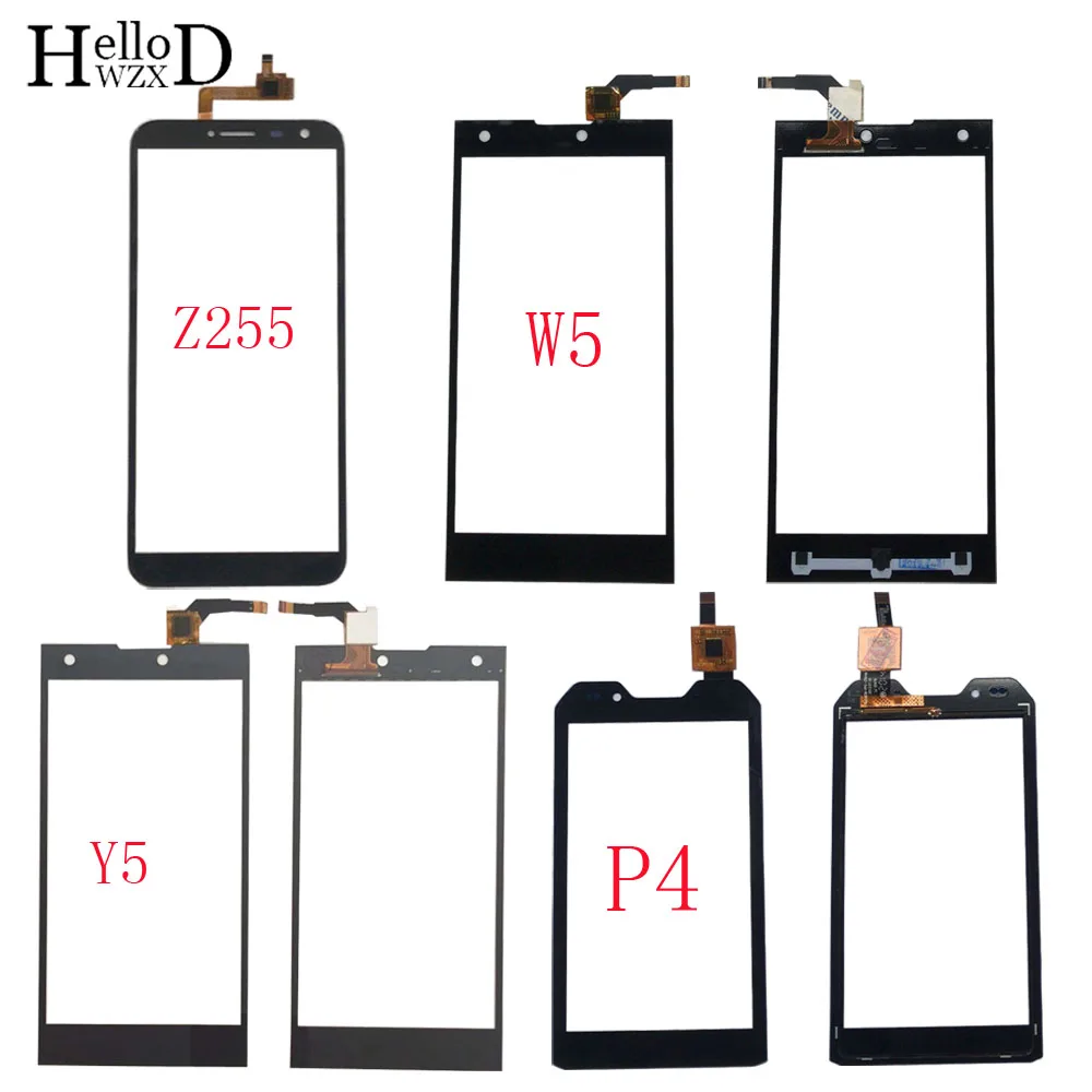 

Mobile Touch Screen Panel For DEXP Ixion P4 W5 Y5 Z255 Touch Screen Lens Sensor Front Glass TouchScreen Panel 3M Glue Wipes